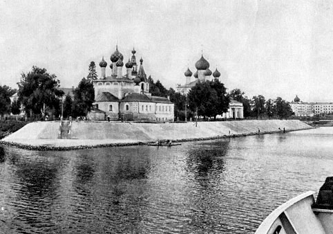 Почтовая открытка «Углич. Кремль» - 1958г., СССР