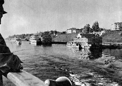 Почтовая открытка «Ярославль. Вид с Волги» - 1958г., СССР