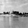 Почтовая открытка «Волга в районе ж.д. станции «Волга» - 1958г., СССР
