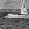 Почтовая открытка «Переборы. Монумент «Волга» - 1958г., СССР