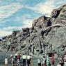 Почтовая открытка «Мамаев курган.  «Стены-руины» - 1968г., СССР