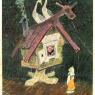 Почтовая открытка «Русская народная сказка «Гуси-лебеди» - 1975г., СССР